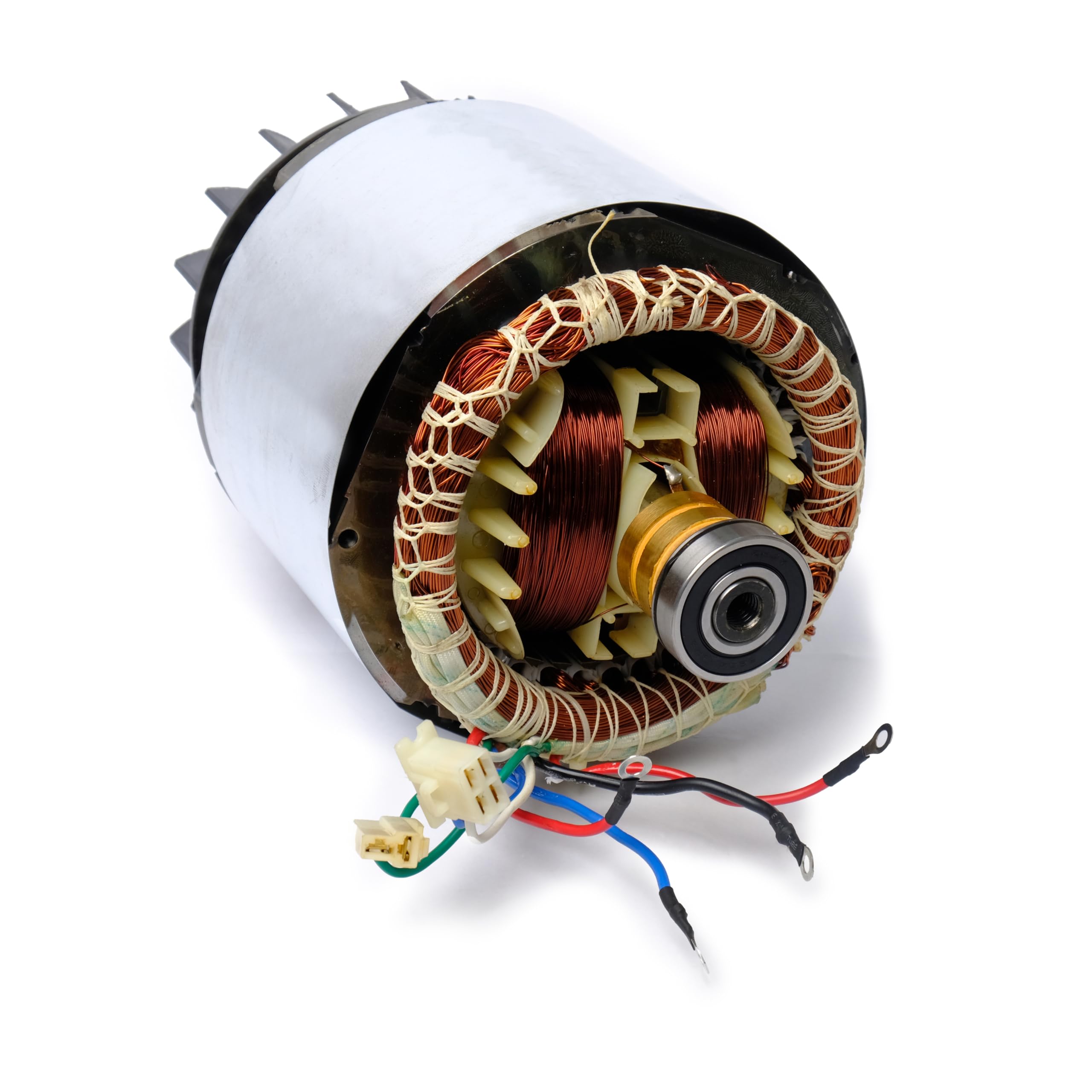 5 kW de bobina y armadura o estator y rotor para el generador de corriente | generador de energía | grupo electrógeno | 13 CV trifásico de DeTec.