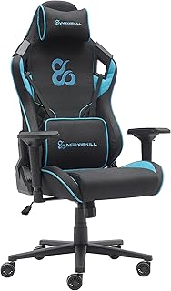 NEWSKILL Takamikura V2 – Silla Gaming Ergonómica Reclinable 180° con Reposabrazos 4D y Espuma Moldeada – Color Azul