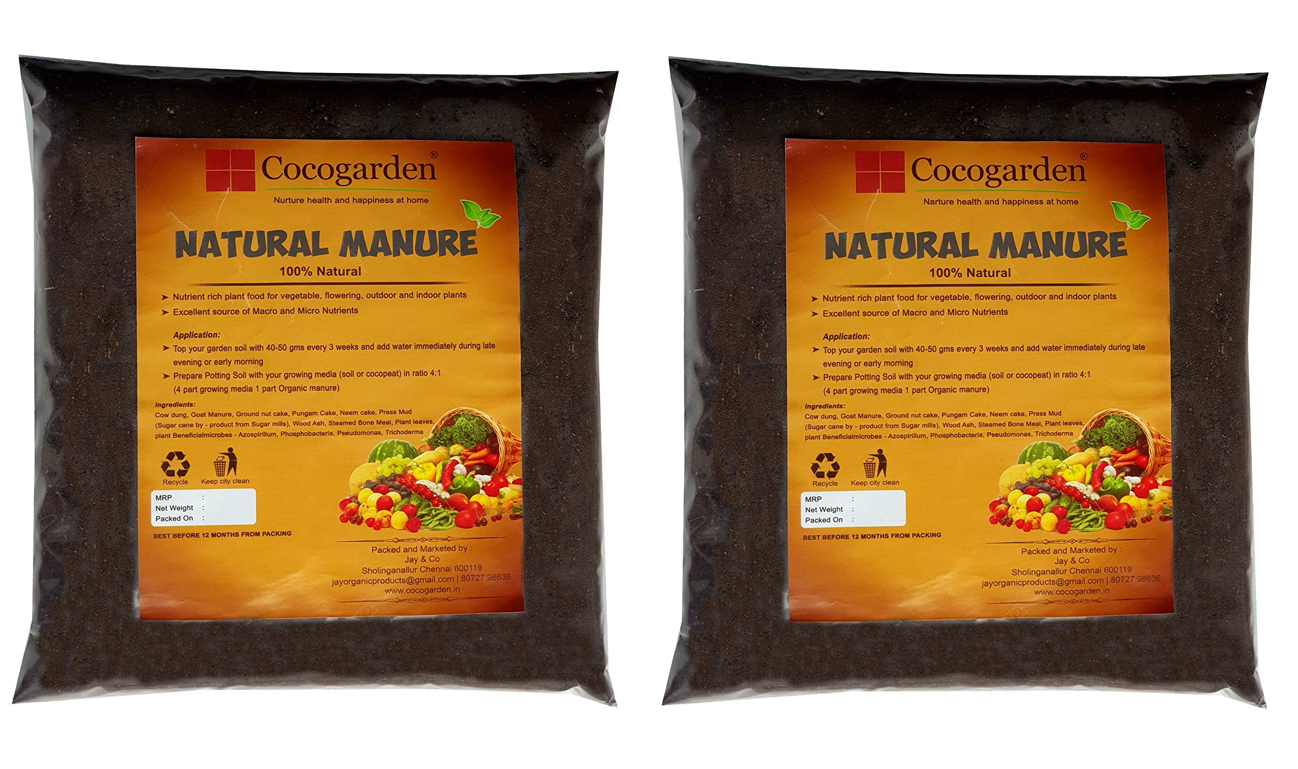 Cocogarden Organic Fertilizer Manure for Home Plants, 10 kg (B07FSP45MB) Amazon Price History, Amazon Price Tracker