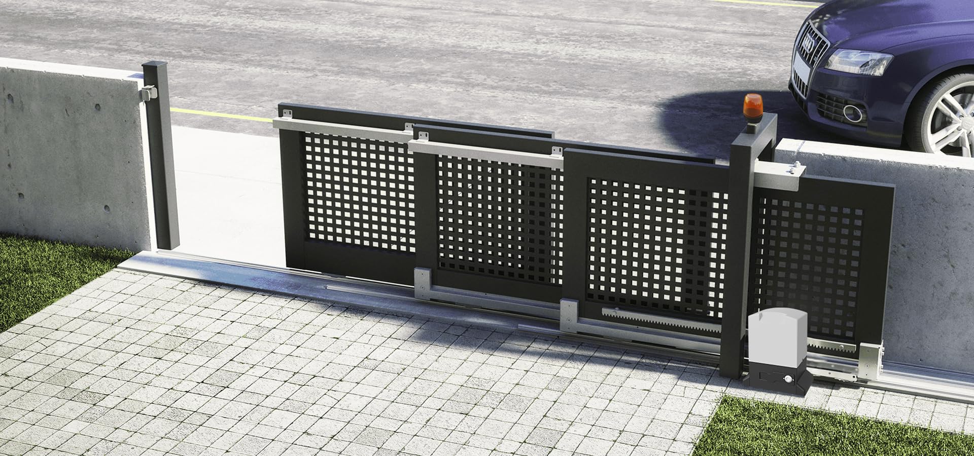 Electric Sliding Gate Opener - 800KG Capacity -2