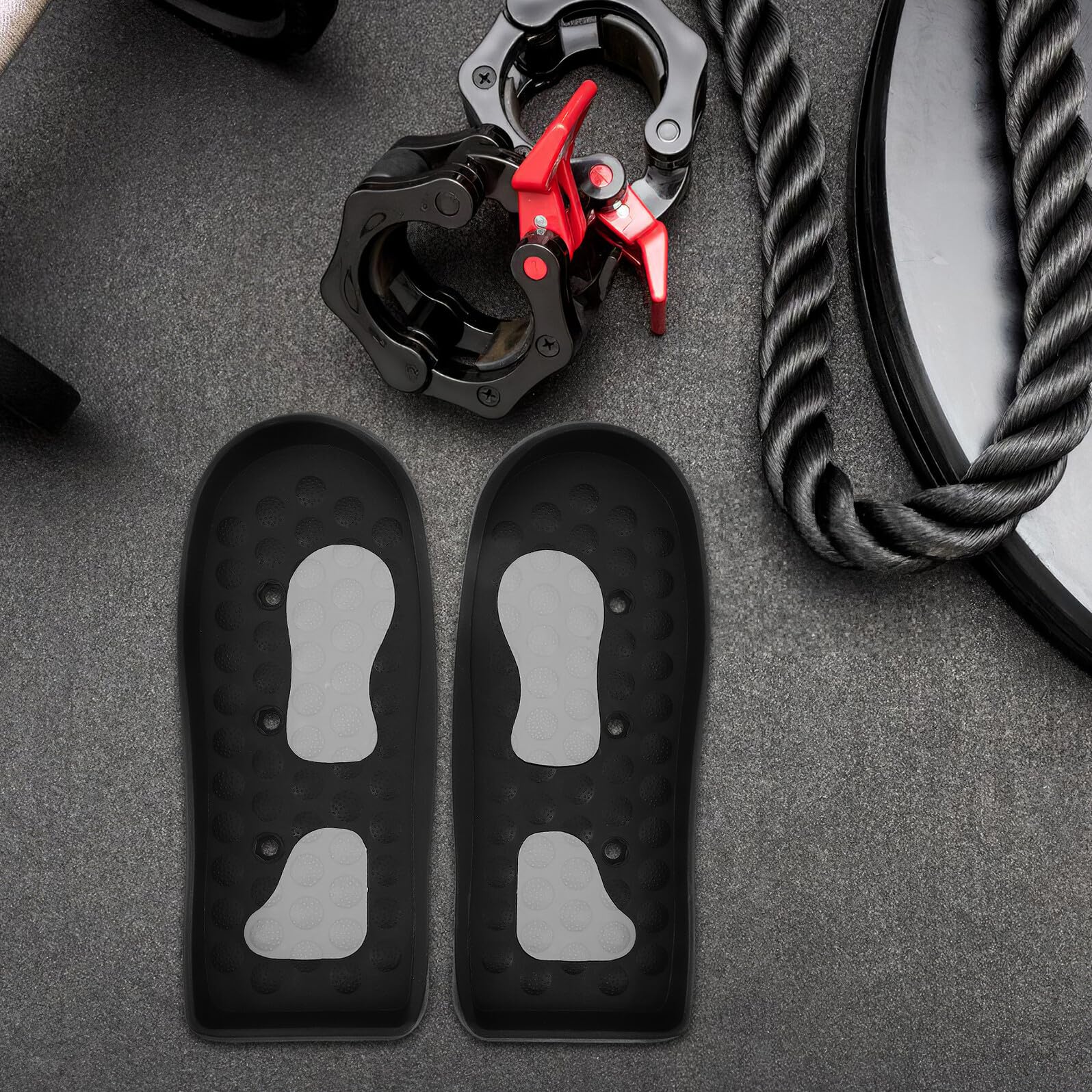 Alasum Ersatzpedale Für Ellipsentrainer Aus Kunststoff Pedalhalterung Für Fitnessgeräte Heimfitnesszubehör Fußpedale Für Trainingsgeräte Ersatzteile Für Ellipsentrainerpedale