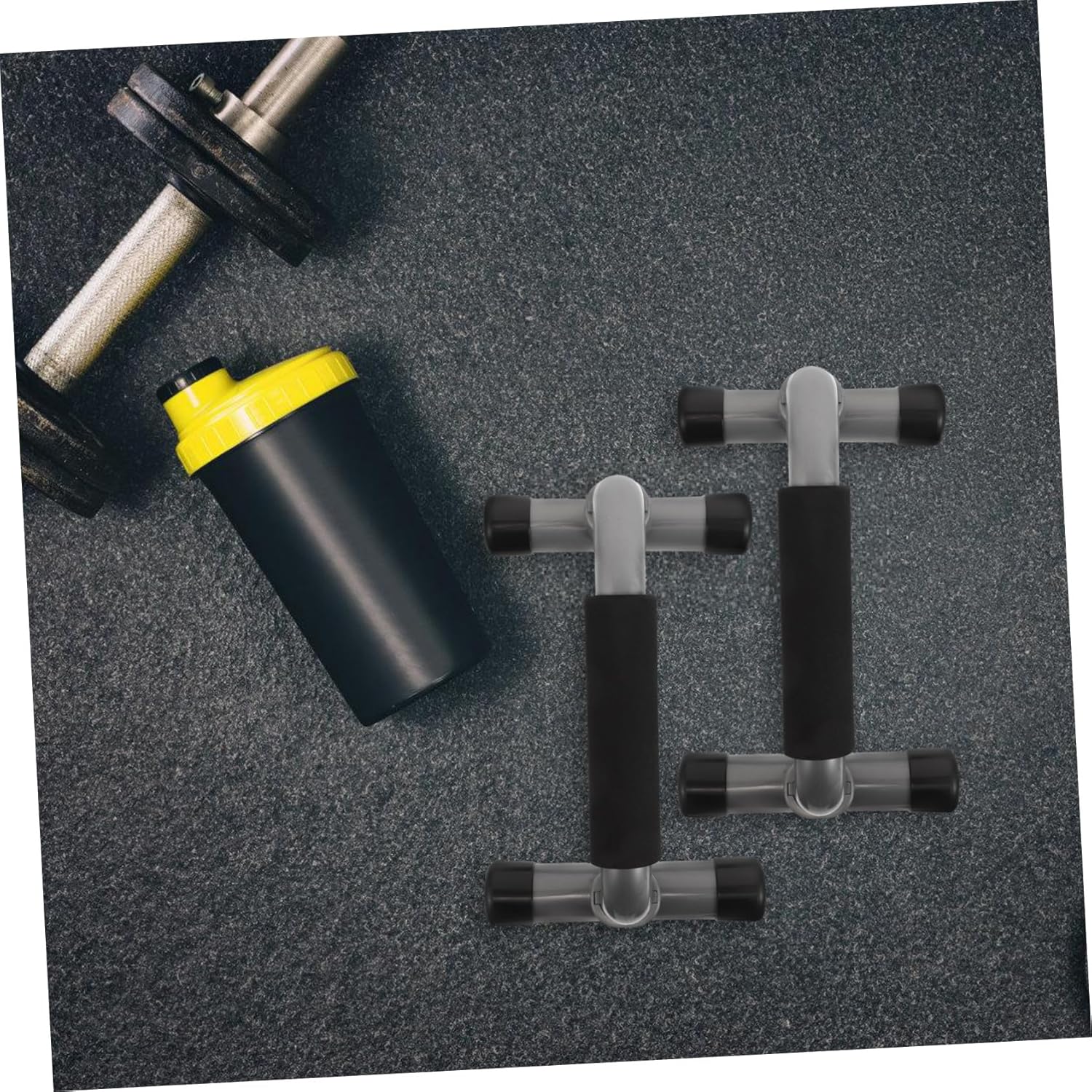 H-shape Push Up Bars Portable Fitness Equipment for Chest Strength Training with Anti-slip Ergonomic Handles Compact Home Gym Gear for Men Women