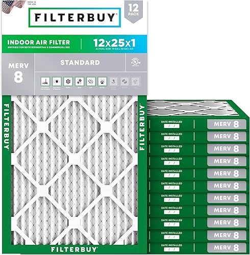 Vista 54 de Filtros de horno/filtros de aire – AFB Silver MERV 8 (12 unidades), Multicolor