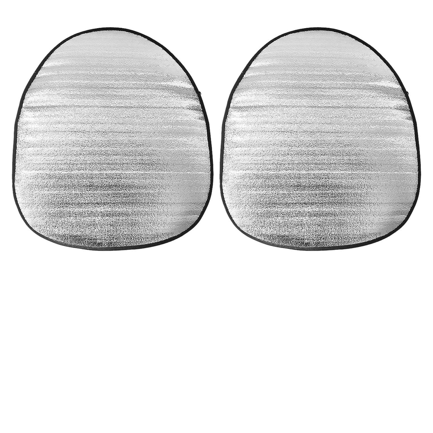 2 Pare-Soleil Au Volant, Boucliers Thermiques Argentés, Boucliers Solaires D'Été, Adaptés À La Protection De L'Intérieur du Véhicule.
