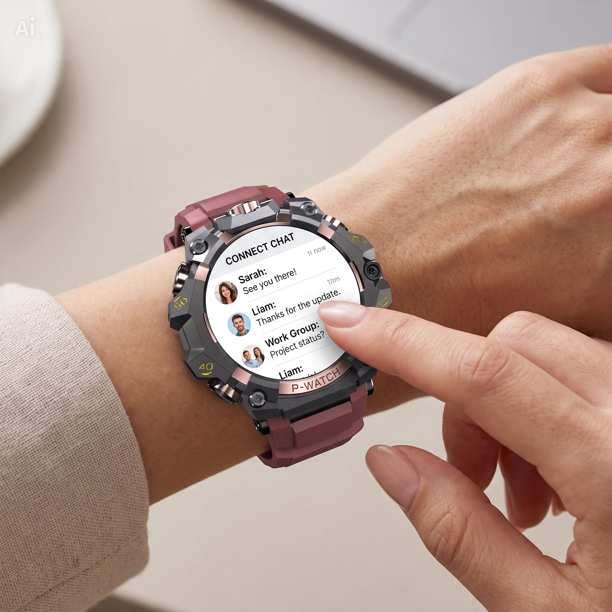 Smartwatch 4G Android indipendente T-Rex Q668 Pro con GPS e Videochiamate Display AMOLED 1.95" 4GB+32GB, Doppia Fotocamera 8MP, Frequenza Cardiaca, Pressione, Sonno, SpO2 – Supporta SIM