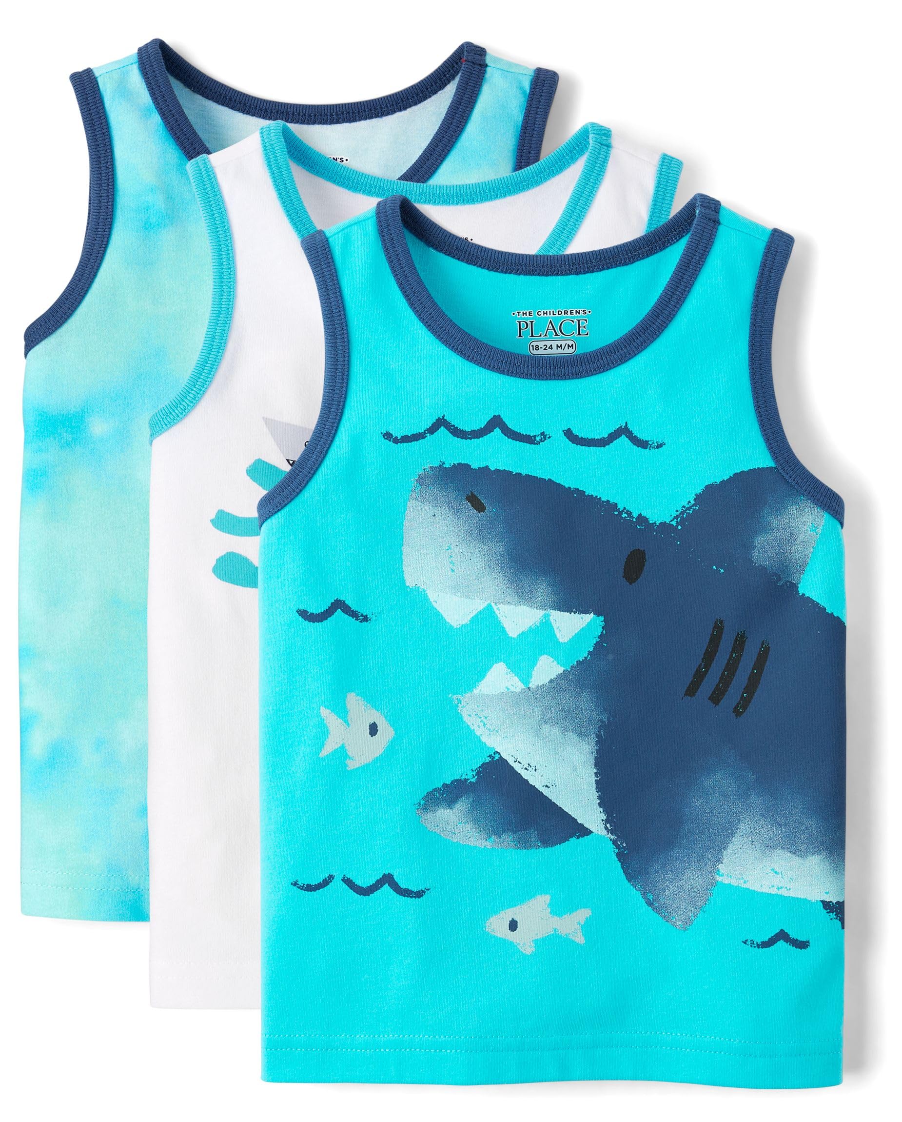 The Children's Place Boys and Toddler Assorted Sleeveless Tank Tops