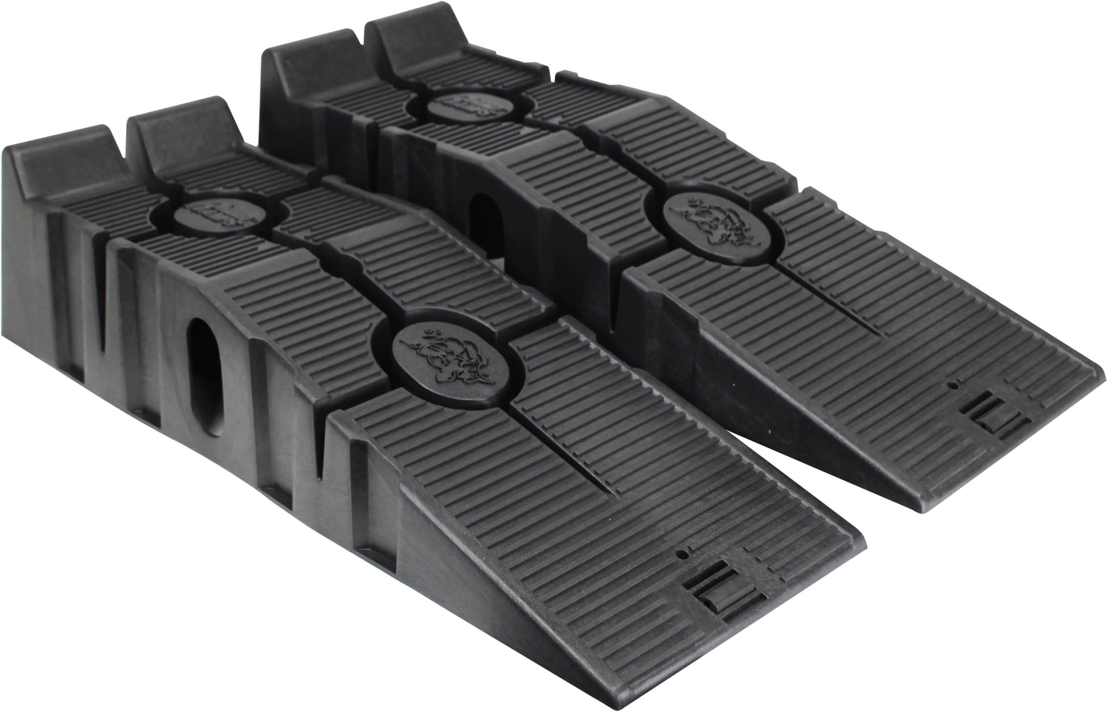 RhinoGear 11909ABMI RhinoRamps Vehicle Ramp - Set of 2 (12,000lb. GVW Capacity)
