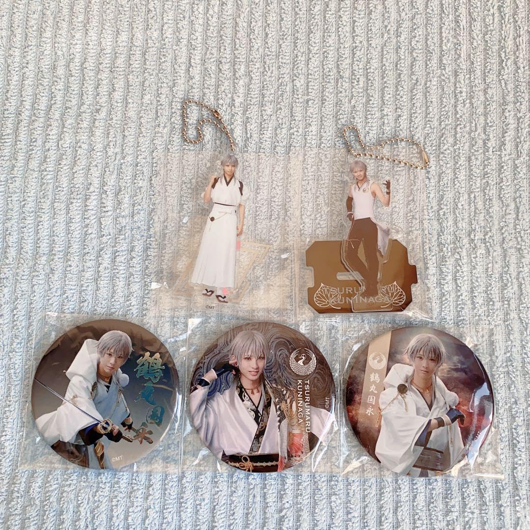 刀ミュ ミュージカル刀剣乱舞 鶴丸国永 缶バッジ ミュージカル刀剣乱舞 鶴丸国永 缶バッジ