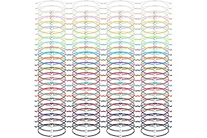 Cunno Wish Bracelet 100 Pcs Bulk with Stars