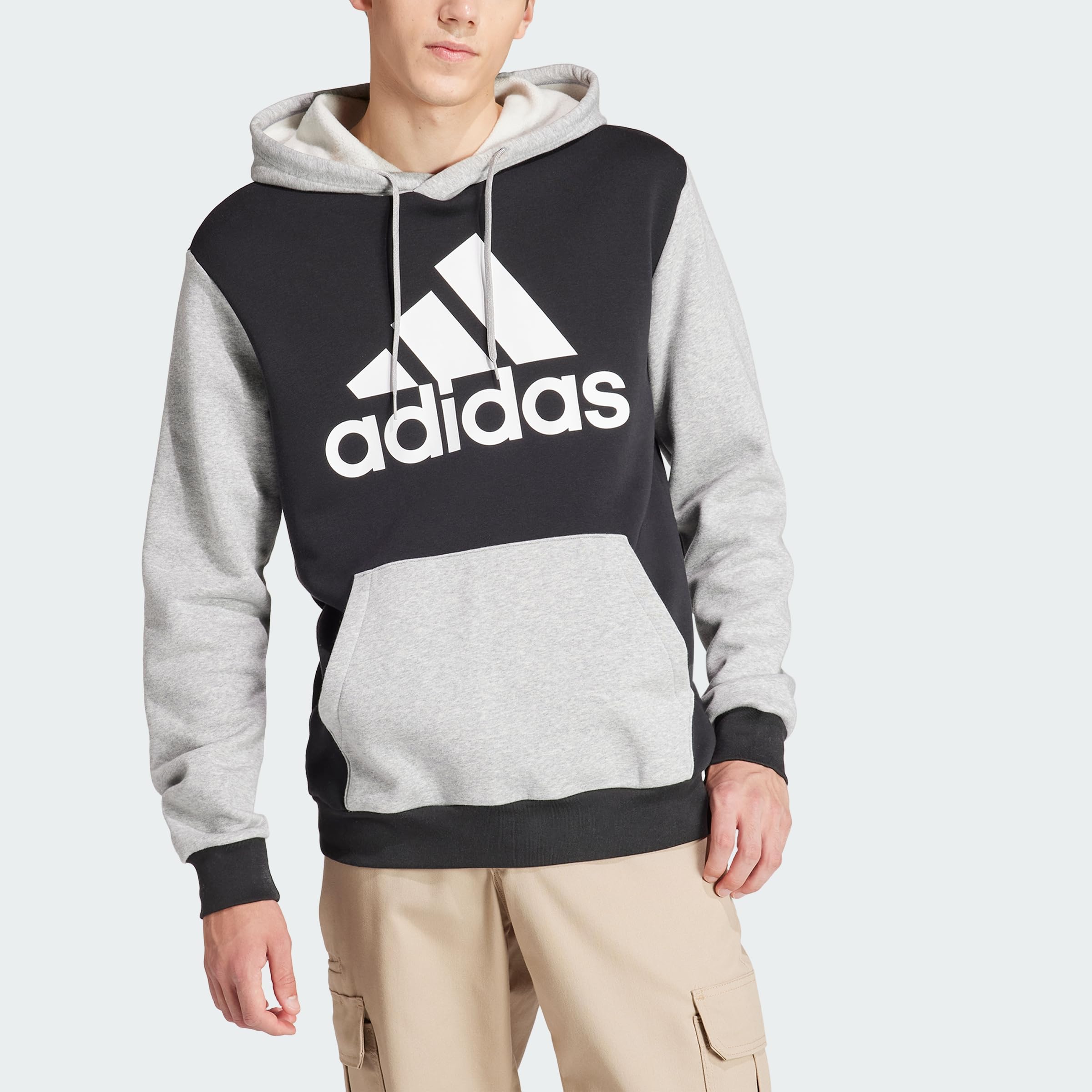 Adidas Essentials Fleece Big Logo Hoodie Sudadera con Capucha Hombre