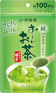 伊藤園 おーいお茶 抹茶入り緑茶 粉末 80g チャック付き袋タイプ