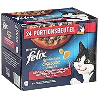 FELIX Sensations - Cibo per gatti bagnato, mix di varietà