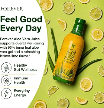 Forever Living - Aloe Vera Juice - Lemon Lime - 1 Liter