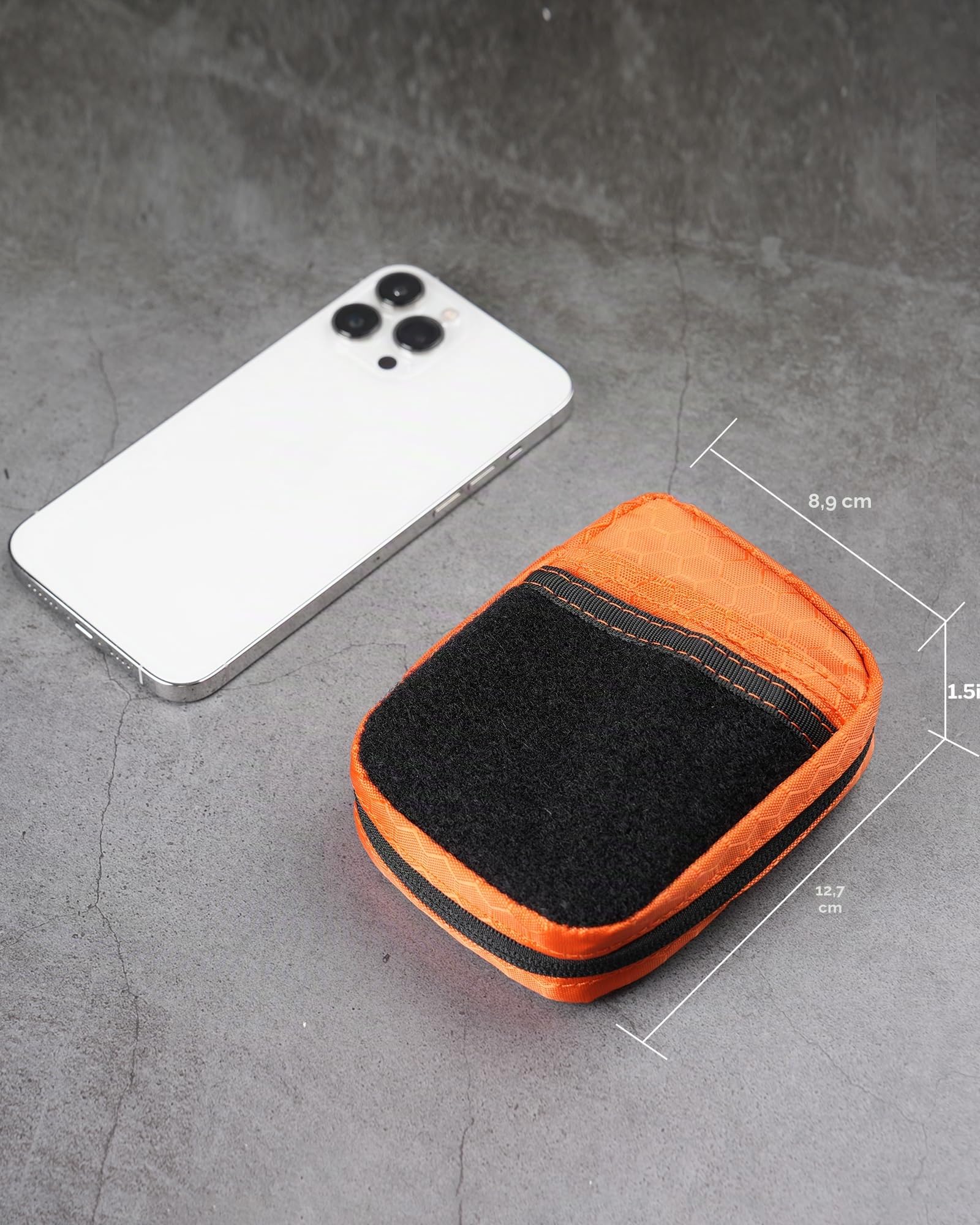 VIPERADE VE31 - Bolsa pequeña EDC, organizador de bolsillo EDC para hombres, bolsa organizadora pequeña EDC, organizador de bolsillo compacto para multiherramientas pequeñas