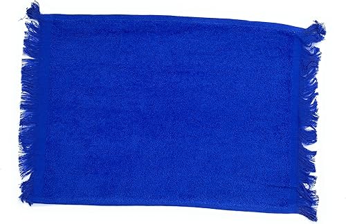 The Holy South - Toalla de mano reversible con flecos (tamaño 11 pulgadas de ancho x 18 pulgadas de largo) Juego de toallas de algodón de rizo para