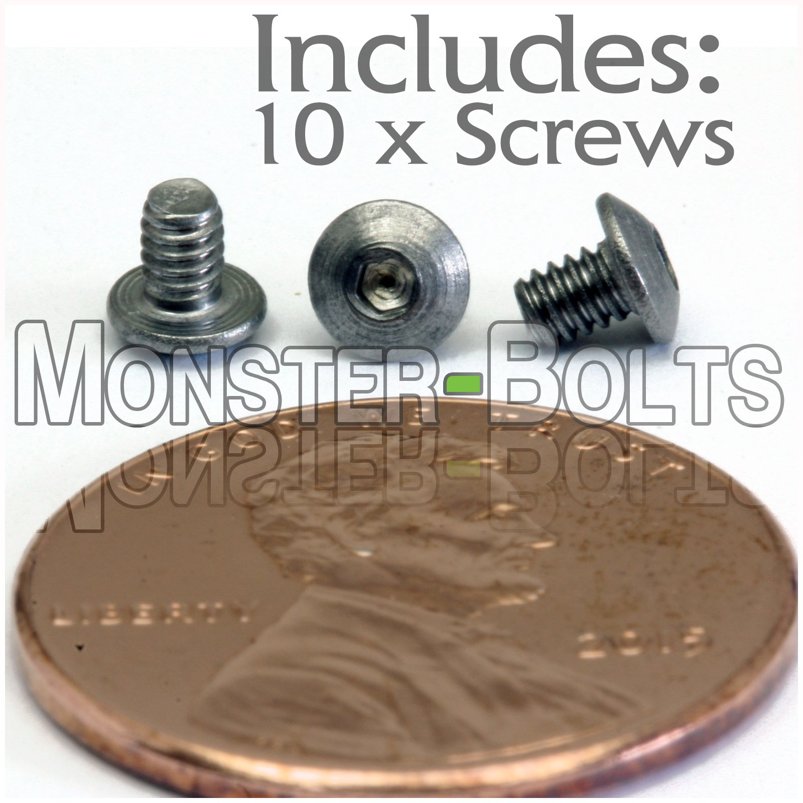 MonsterBolts - #2-56 x 1/8