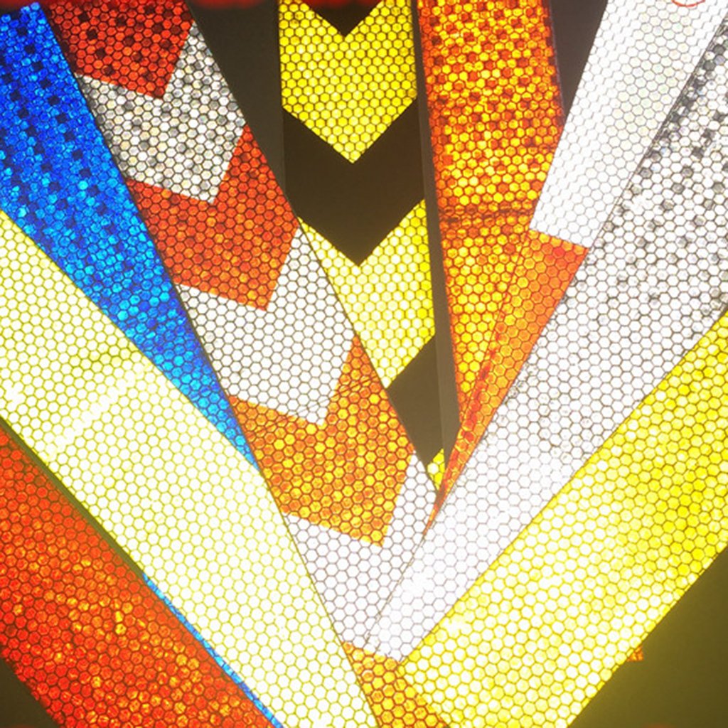 Autocollant Réfléchissant Bande Réfléchissante Autocollante - 3 Rouleaux De 3m, 2.5cm Large, PVC, Sécurité Nuit, Vélos, Casques Bande Fluorescente