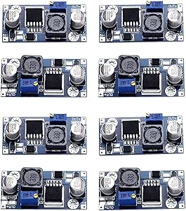 ShowJade 8 PCS LM2596 Buck DC-DC Adjustable Step Down Power Supply Module Converter New