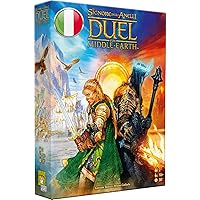Asmodee Il Signore degli Anelli: Duel for Middle Earth, Gioco da Tavolo per 2 Giocatori