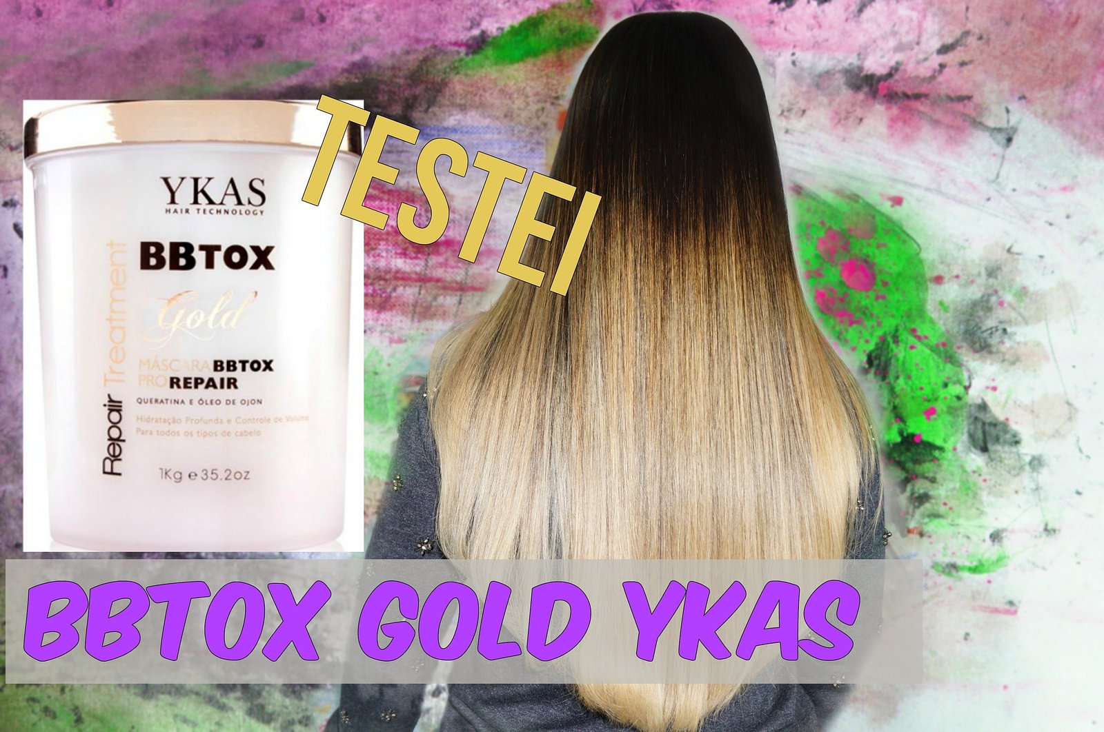 y-kas bbtox Gold Hair Repair Treatment Pro Repair Mask Keratin and Ojon Oil 1 kg
