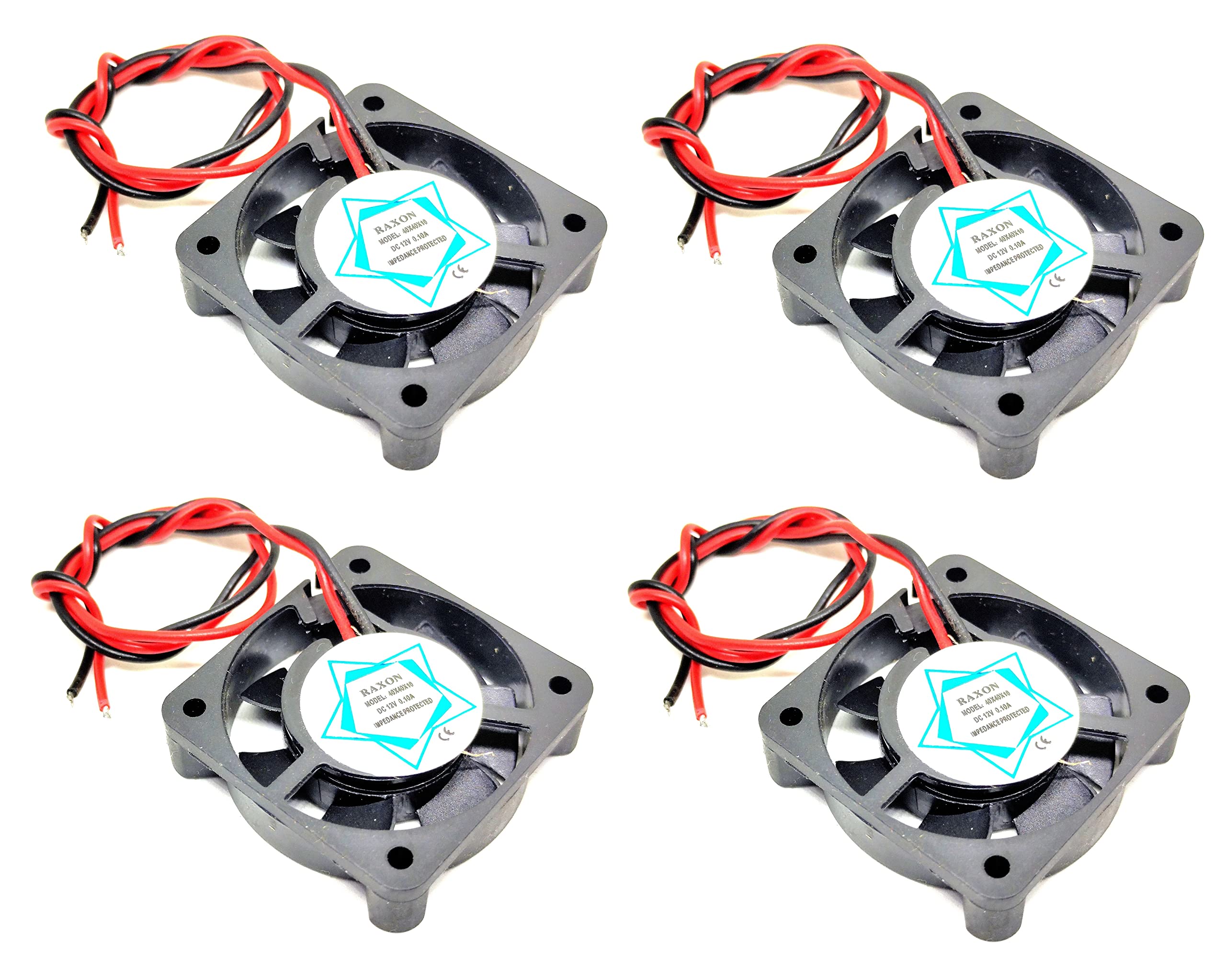 INVENTO 4Pcs 12V DC 40x40x10mm 4010 Cooling Fan Brushless motor sleeve bearing For Robotics CPU Cooler Radiator Fan (B0B8DRKD69) Amazon Price History, Amazon Price Tracker