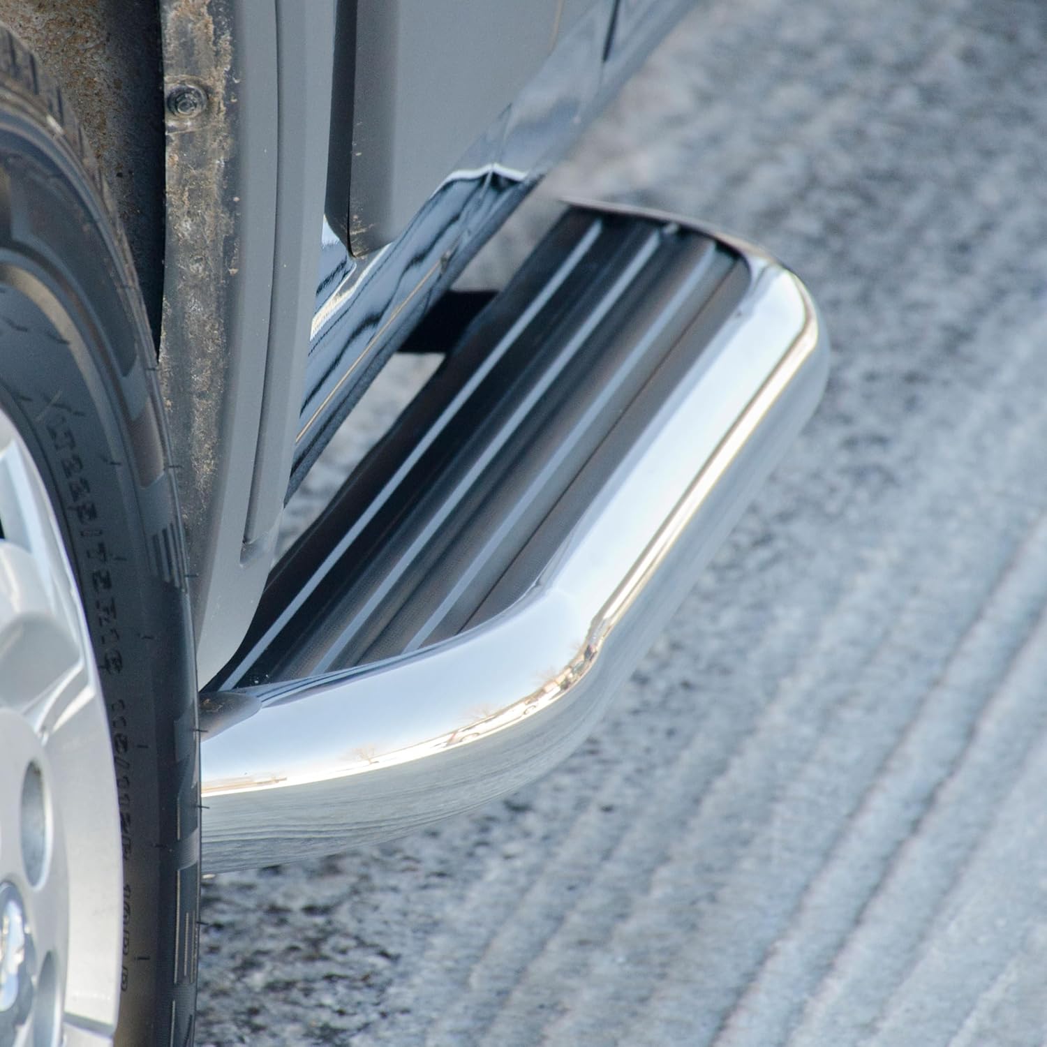FTNF Luverne 575100-571477 MegaStep 100, 36-Inch Premium Non-Skid Aluminum Running Boards, Compatible with Select Ram ProMaster