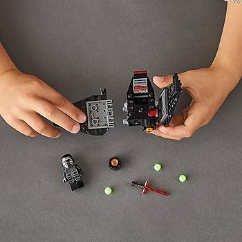 RULE THE FATE ロンT SIZE 2 LEGO Star Wars Kylo Ren's Shuttle Microfighter - Quick-Build Fun