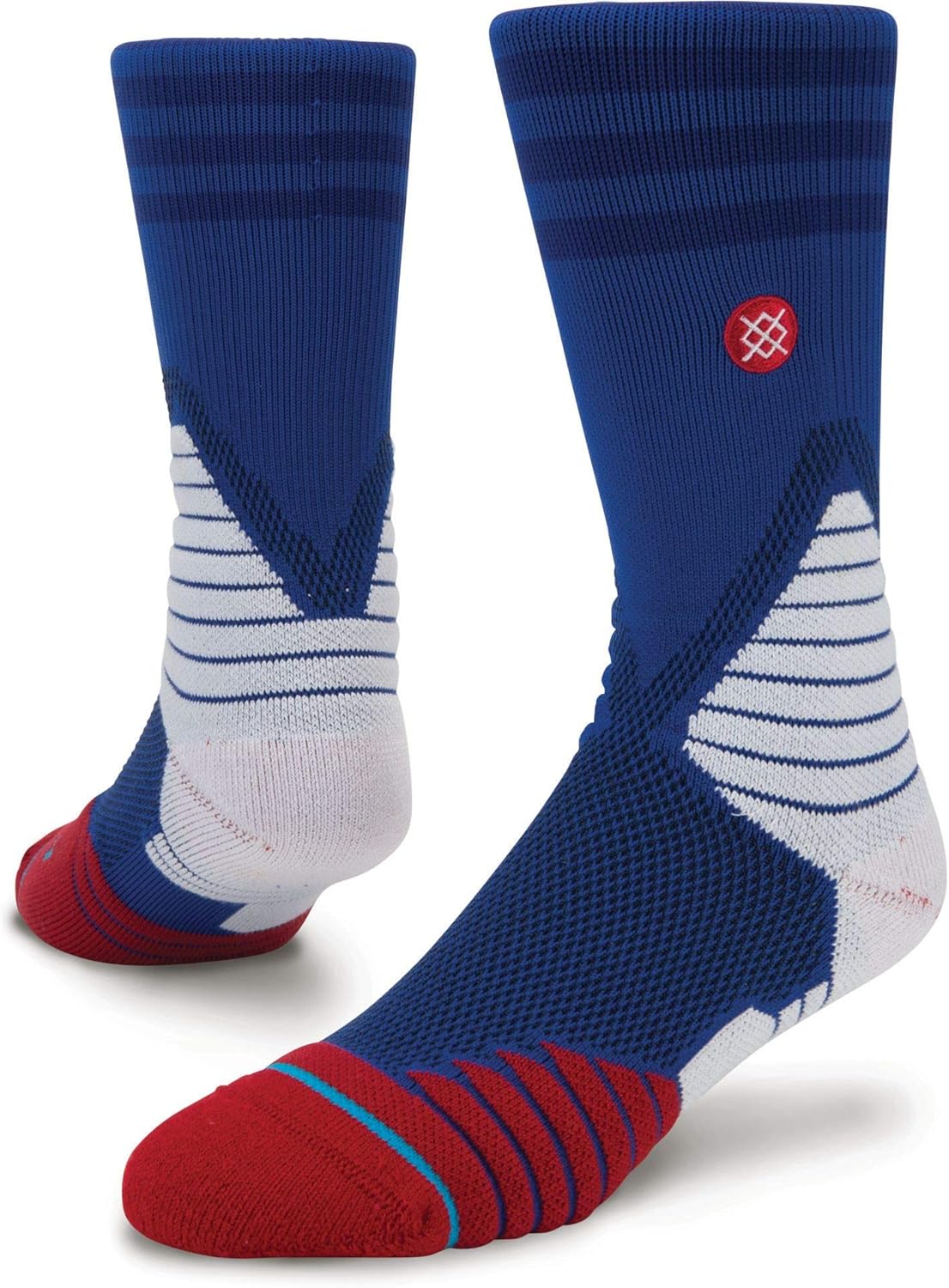 Stance Franchise Fusion Basketball Socks | Fit 559 | Navy | Medium-M