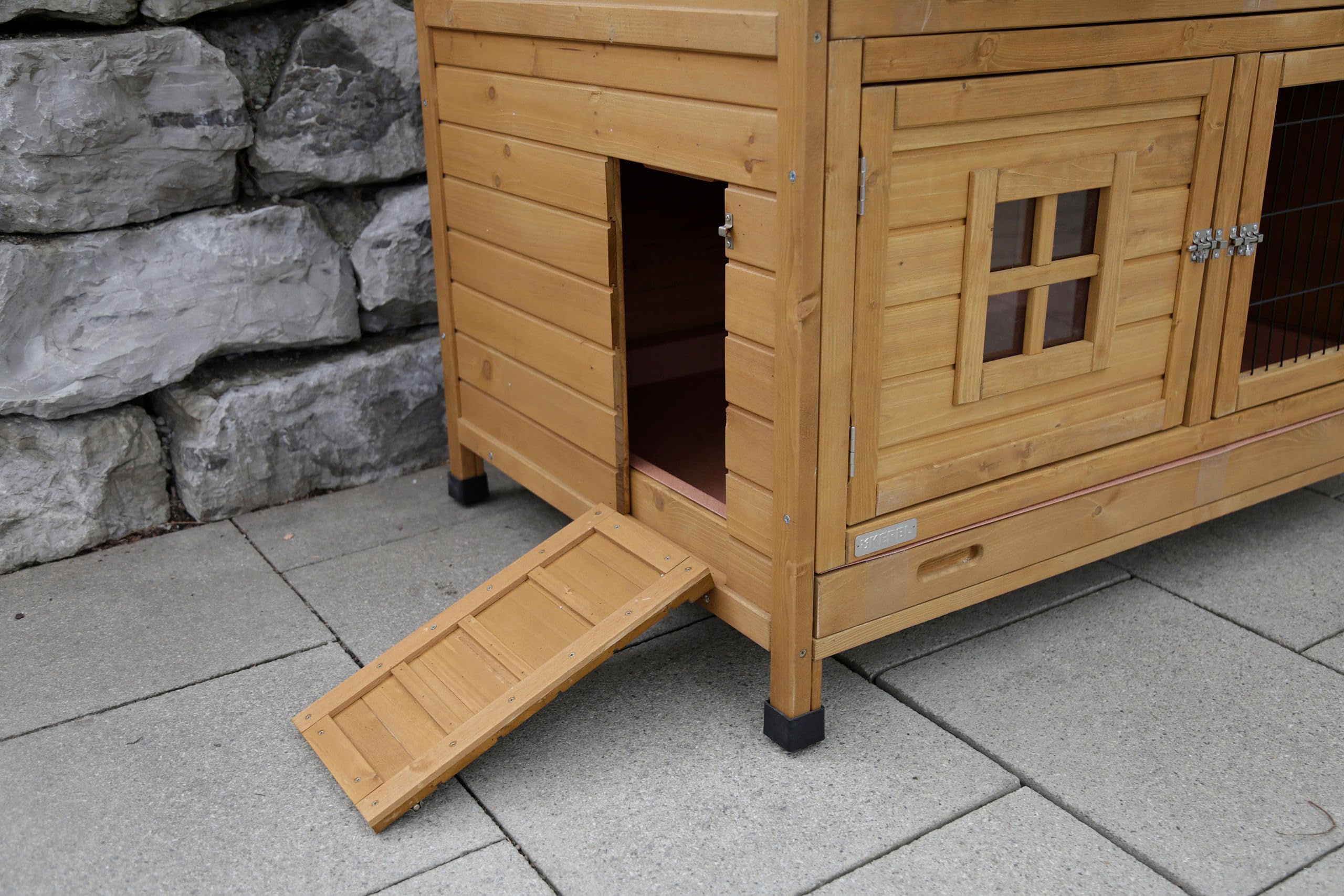 Kerbl Pet Casetta Roditori Südtirol, 125 x 87 x 142 cm, C Rastr Fieno