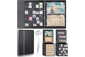 Lewtemi Stamp Albums Set: A Complete Stamp Organizing Solution