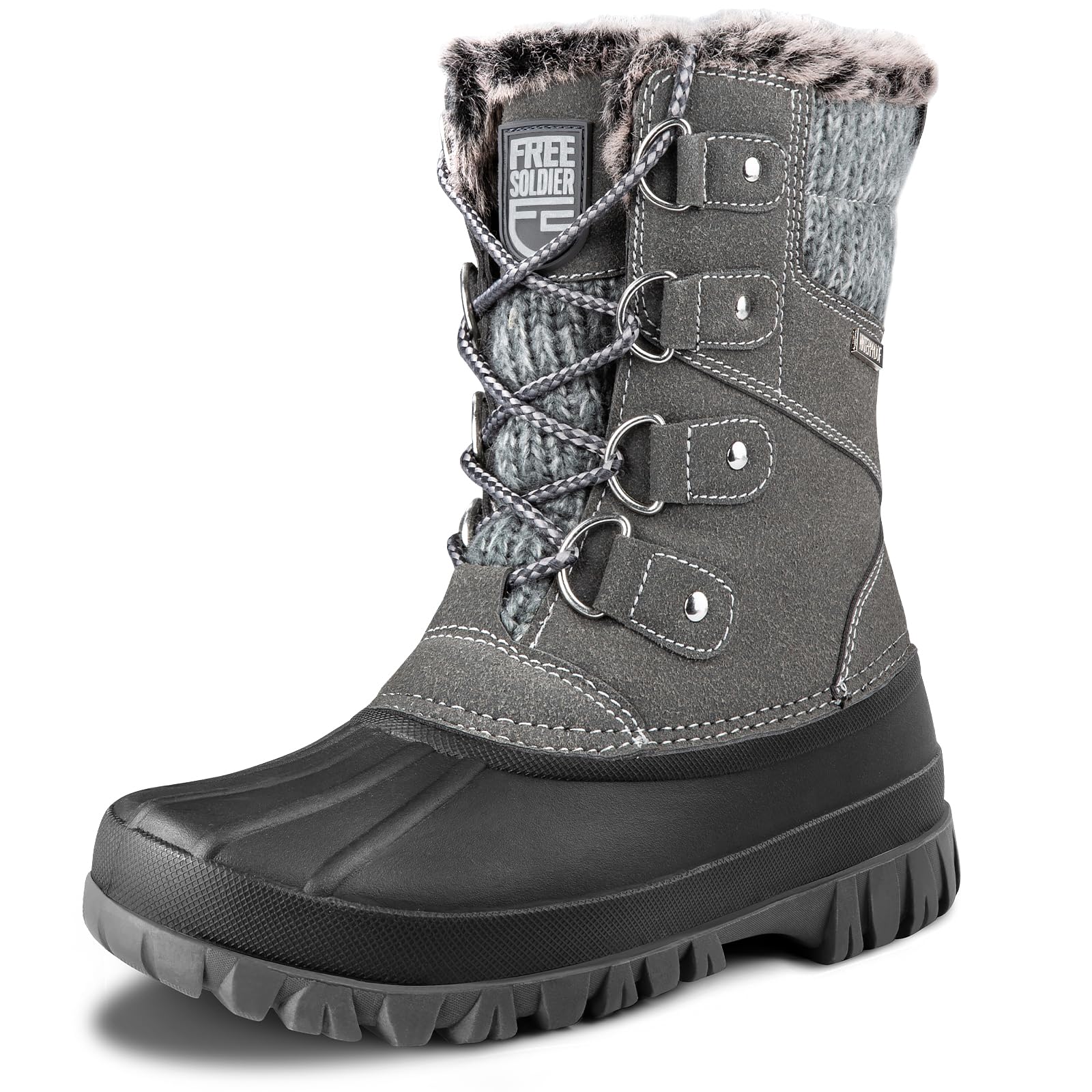 FREE SOLDIER Snow Boots