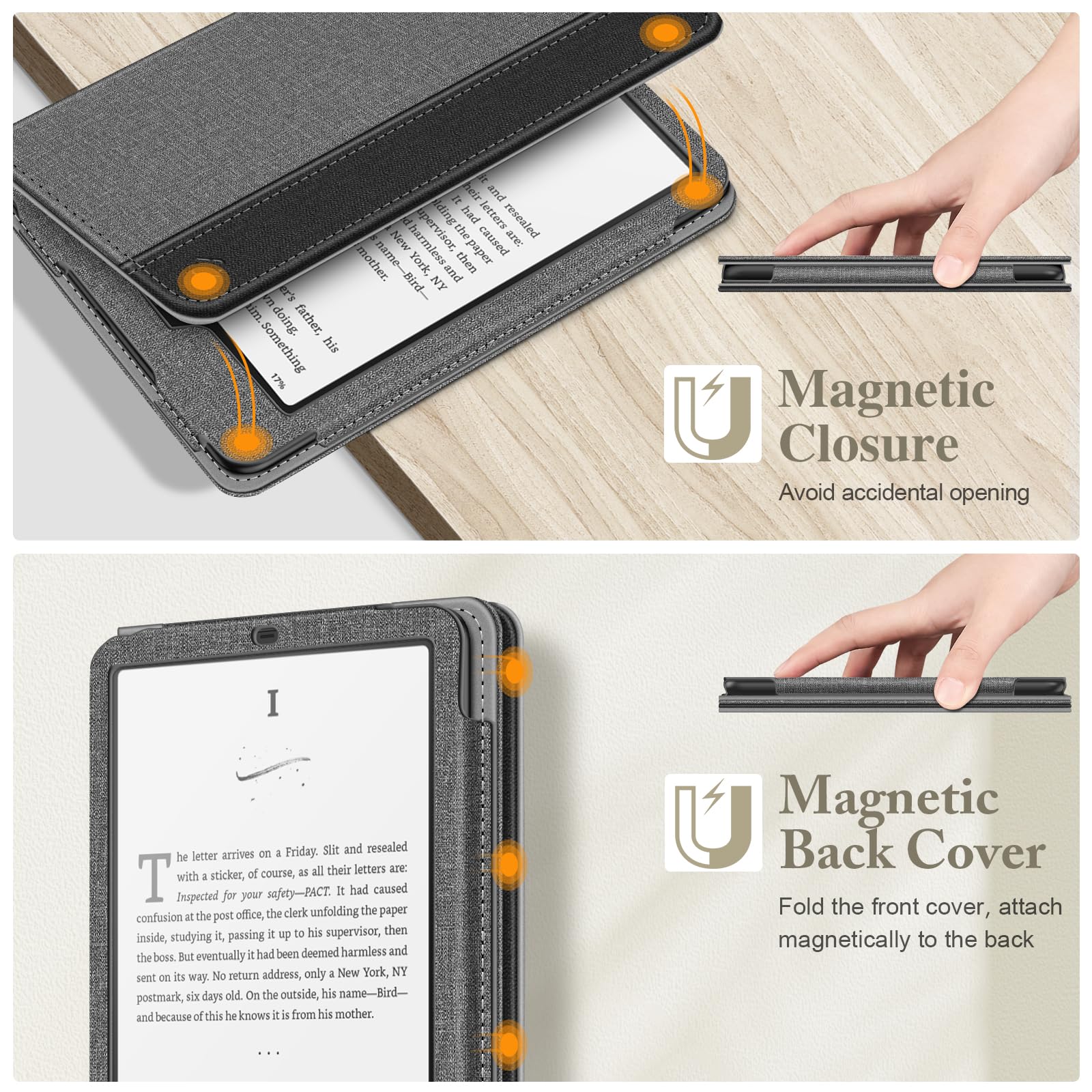 Amazon.co.jp: Fintie ケース 7インチ/6.8インチ Kindle Paperwhite(第