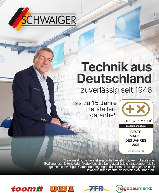 SCHWAIGER 9604 Camping Műholdas Rendszer Komplett Szett Vevővel és 10m Kábellel - small receiver