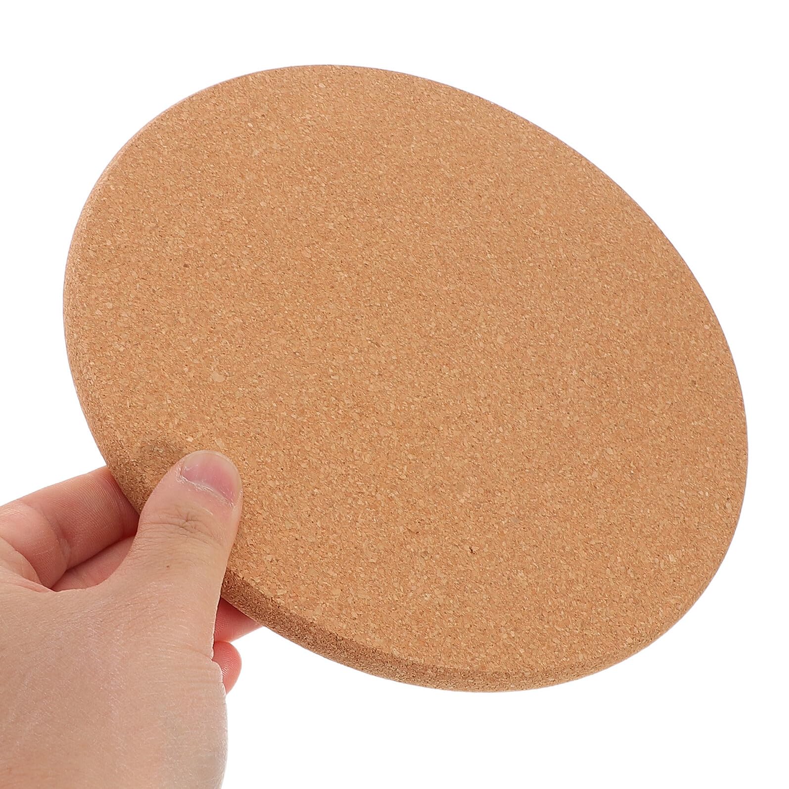 Dessous de Plat Trépied Épais 12 Pièces Rond en Liège 18cm