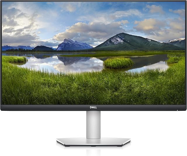 Dell S2722QC 27-inch 4K UHD 3840 x 2160 60Hz Monitor, 8MS Grey-to-Grey Response Time (Normal Mode), Built-in Dual 3W Integrated Speakers, 1.07 Billion Colors, Platinum Silver (Latest Model)
