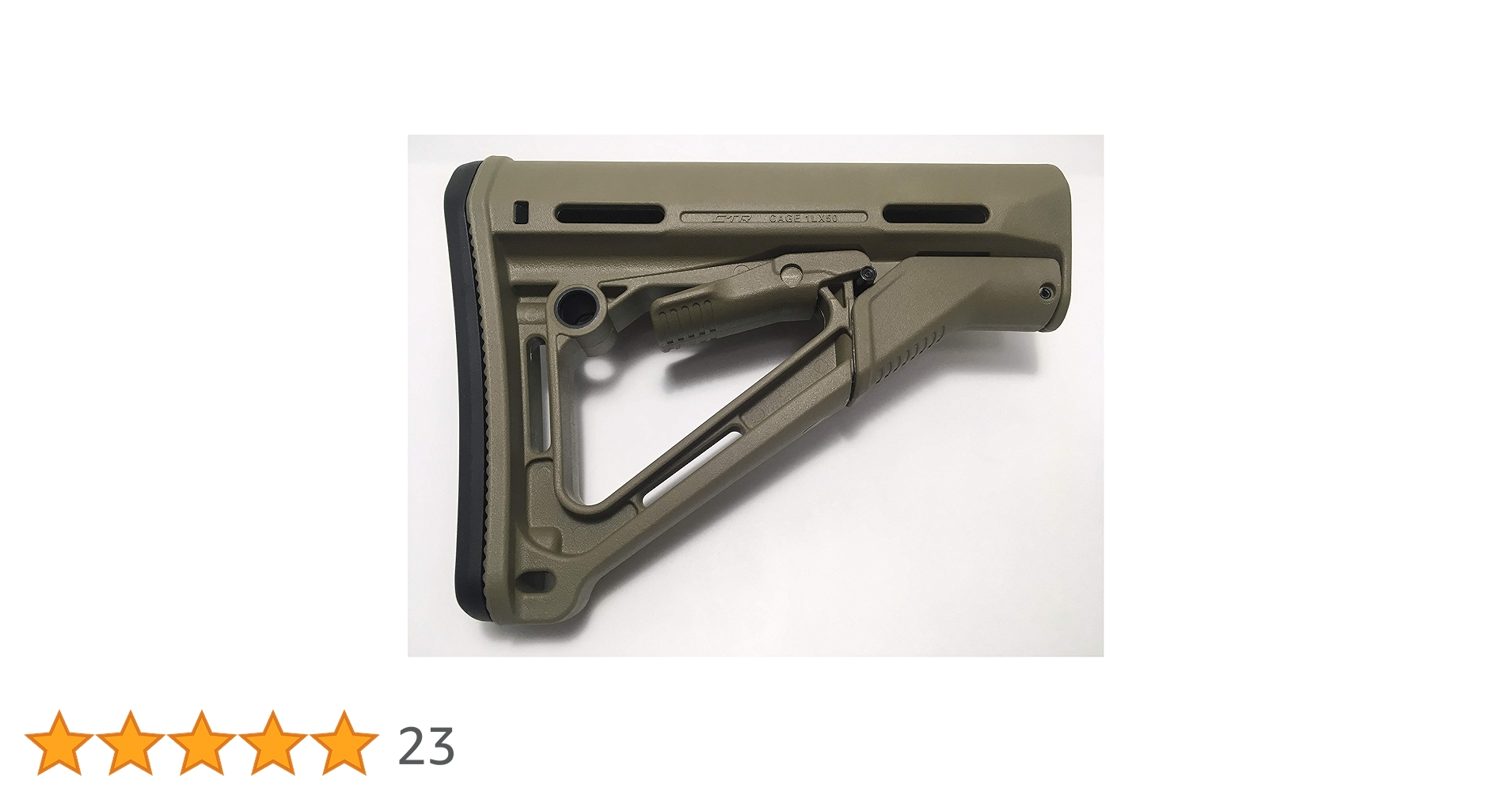 実物　MAGPULマグプルCTRストック Amazon | [実物] MAGPUL(マグプル) CTRストック Mil-Spec (FDE