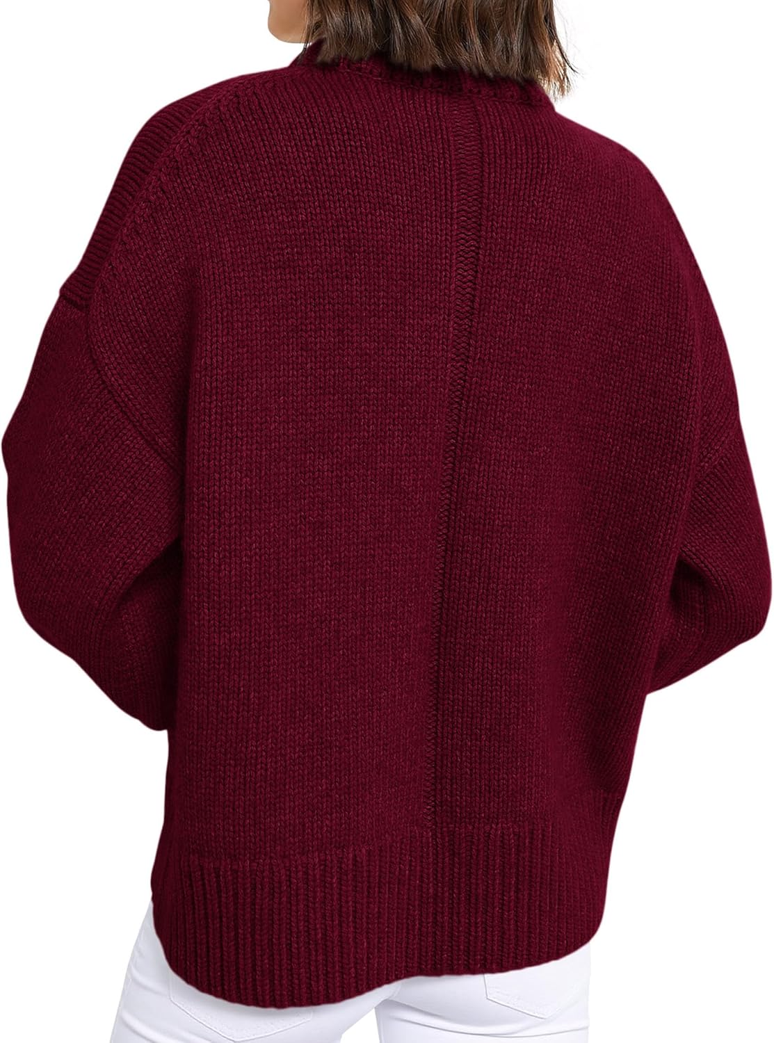 PRETTYGARDEN Womens Sweaters Spring 2026 Trendy Casual Crewneck Long Sleeve Cozy Knit Pullover Sweater Tops Fashion Clothing - Image 4