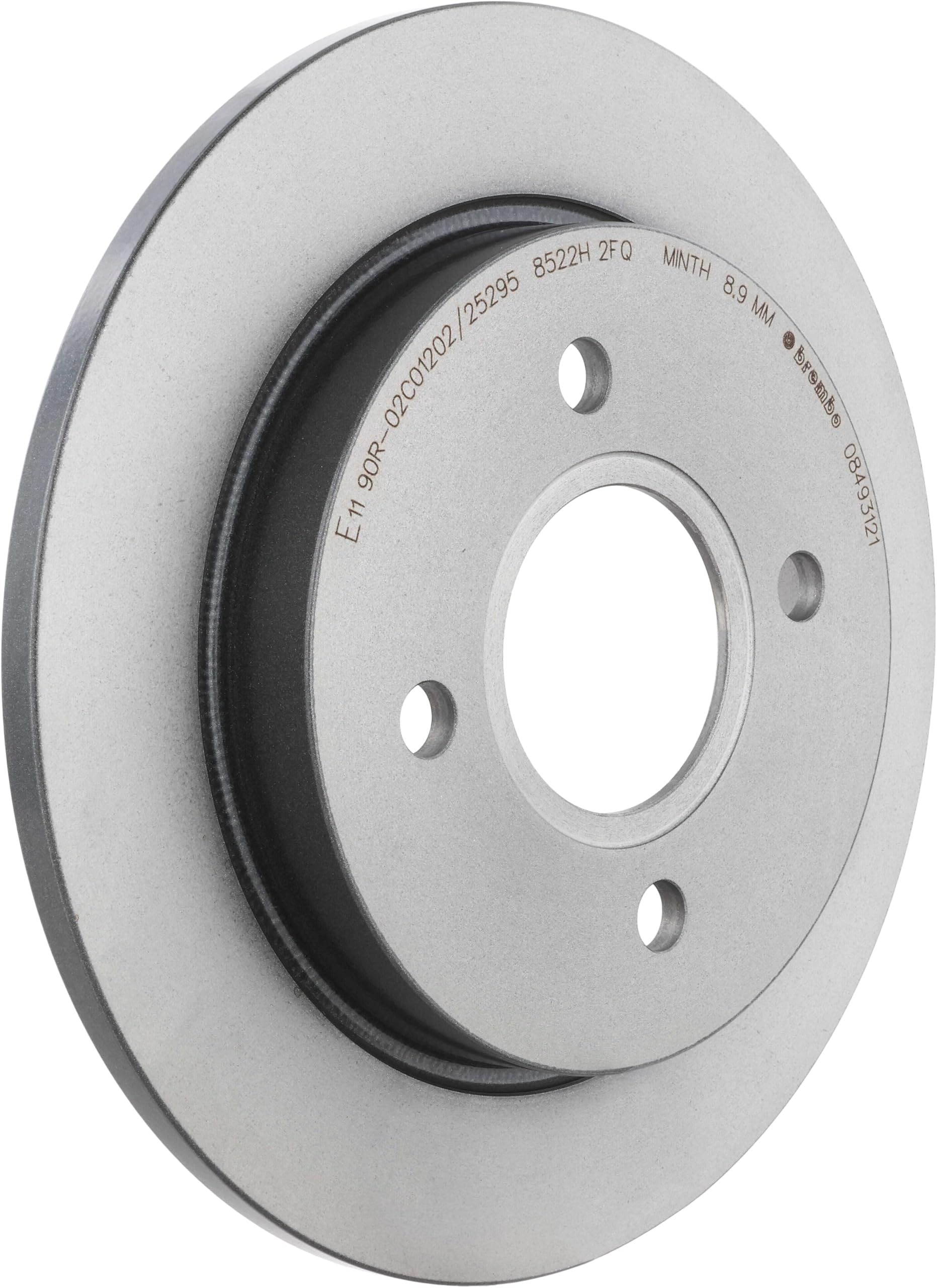 Brembo 08.4931.21 - Disco Freno con Verniciatura UV (Set di 2) - Posteriore