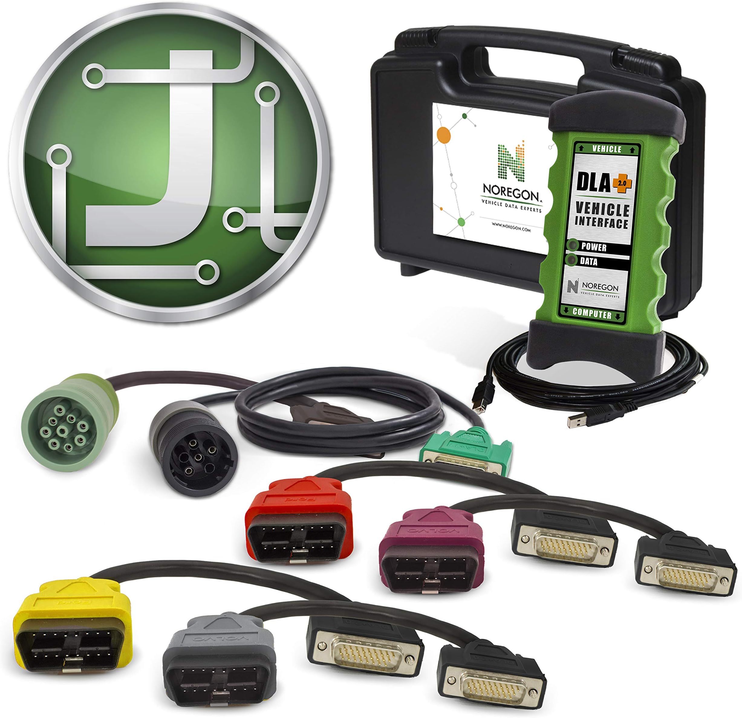 JPRO Professional Heavy Duty Truck Diagnostic Software & Adapter Kit (232125)