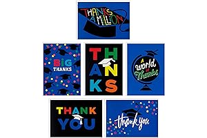 Hallmark Graduation Thank You Cards: 48 Sentimental Thank You Notes with Envelopes...