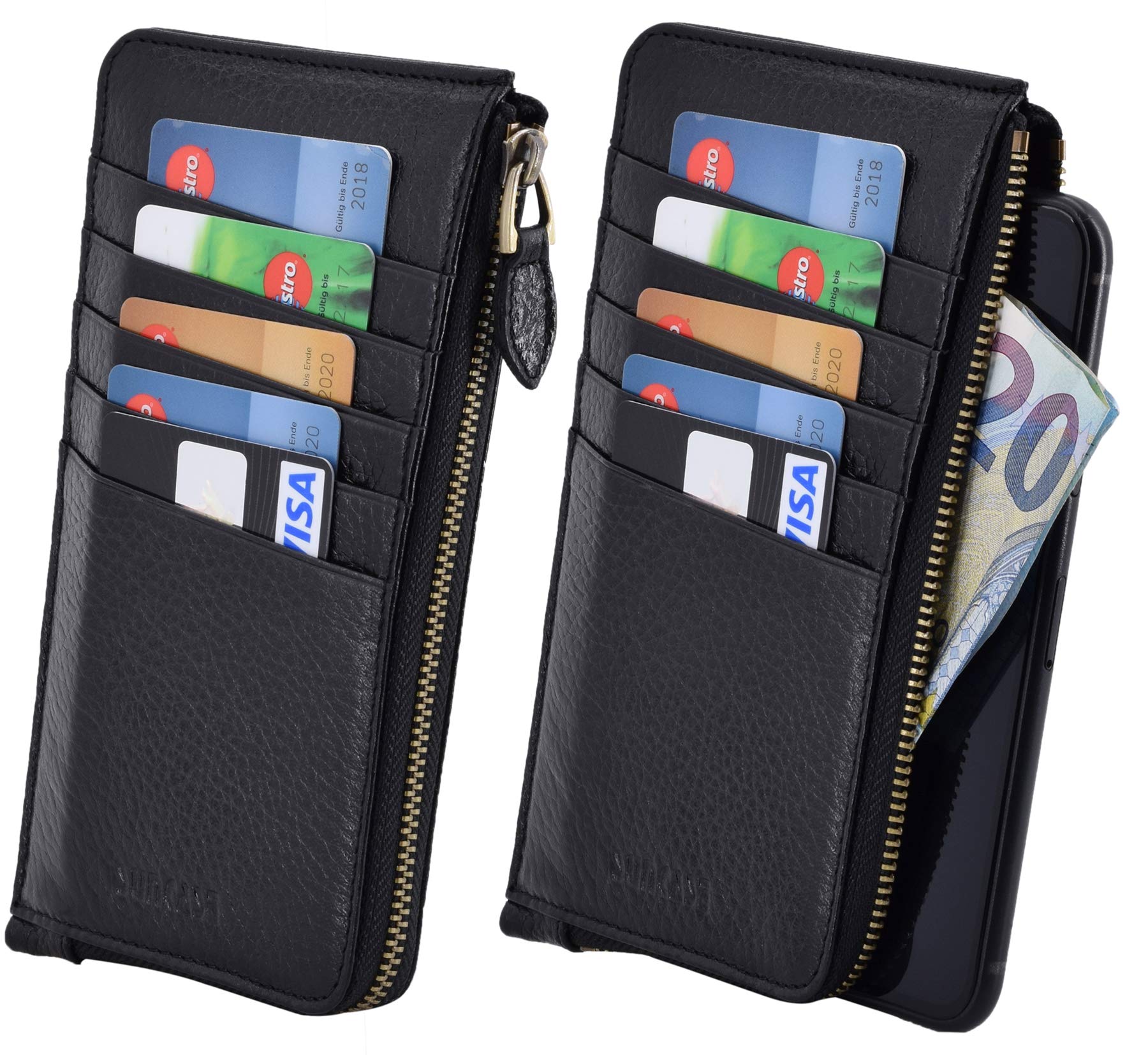 Cover Iphone Xr A Libro Custodia Portafoglio In Vera Pelle Per Iphone Xr Con Supporto Kickstand Tasche Per 411824 - Foto 4