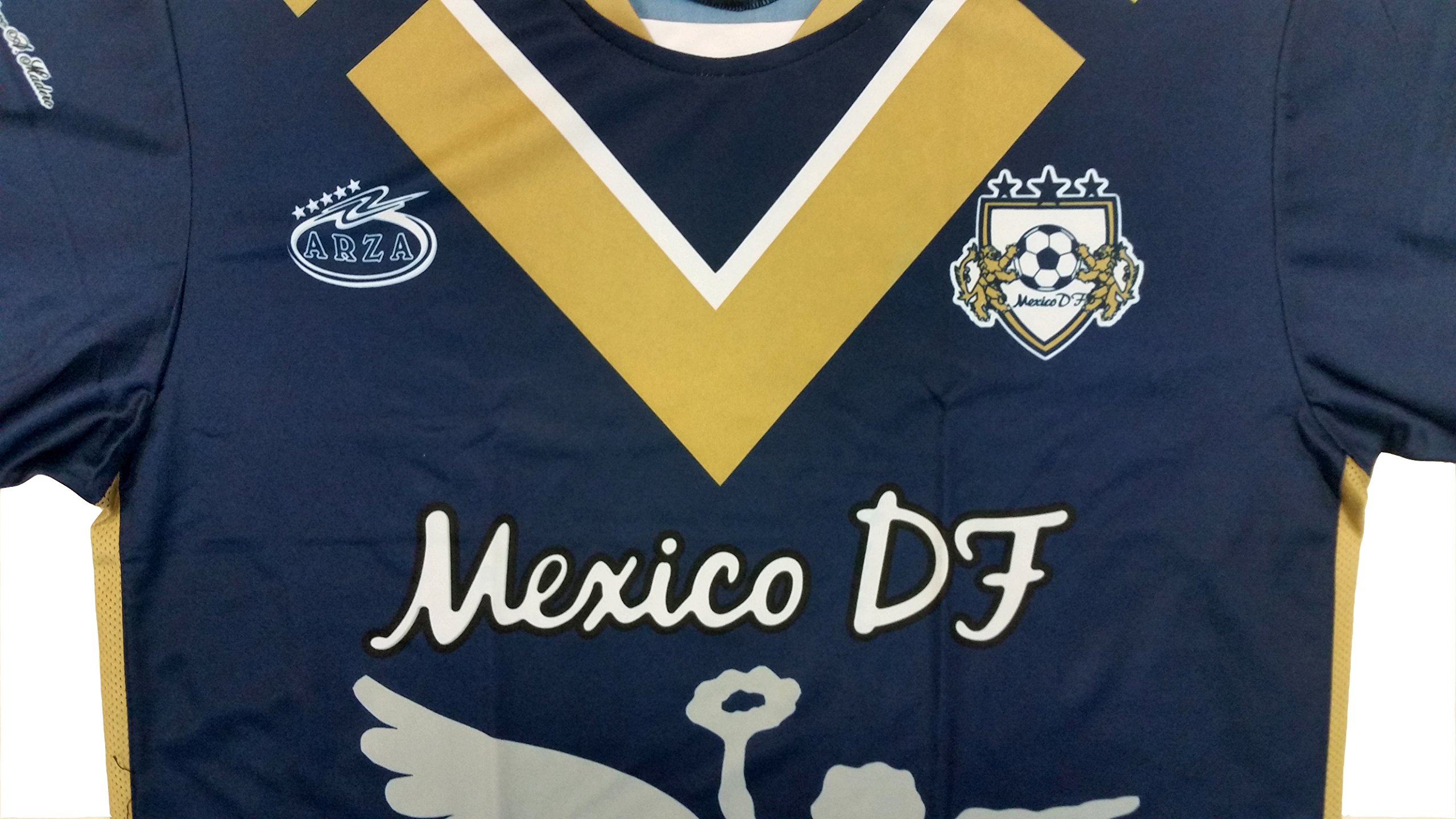 Mexico DF Jersey Color Blue Arza Design (Medium)