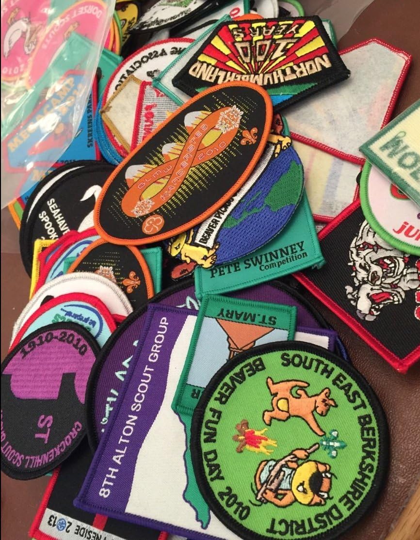 Scout Badges Random Collection of TEN