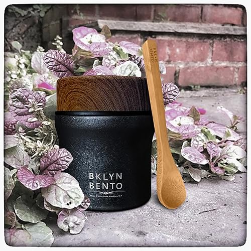 Miniatura 5 de Tarro térmico para comida caliente y sopa con cuchara de bambú. Recipiente de almuerzo de acero inoxidable de boca ancha, frasco de alimentos de