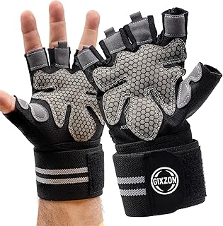 Guanti Palestra Uomo e Donna per Sollevamento Pesi - Guanti da Palestra per Maggior Comfort e Presa Antiscivolo - Sicuri e Traspiranti