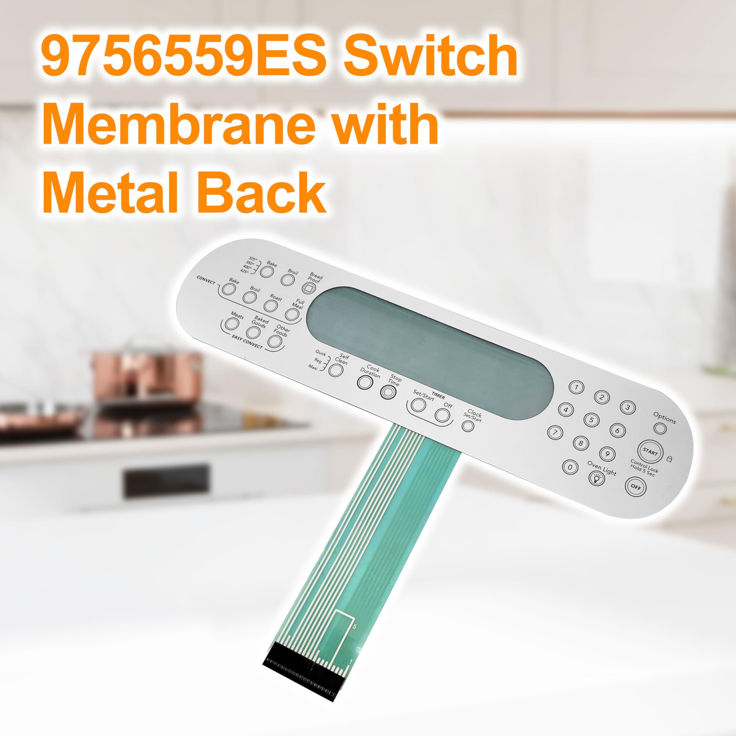 Amazon.com: ShineUs 9756559ES Switch Membrane with Metal Back  
