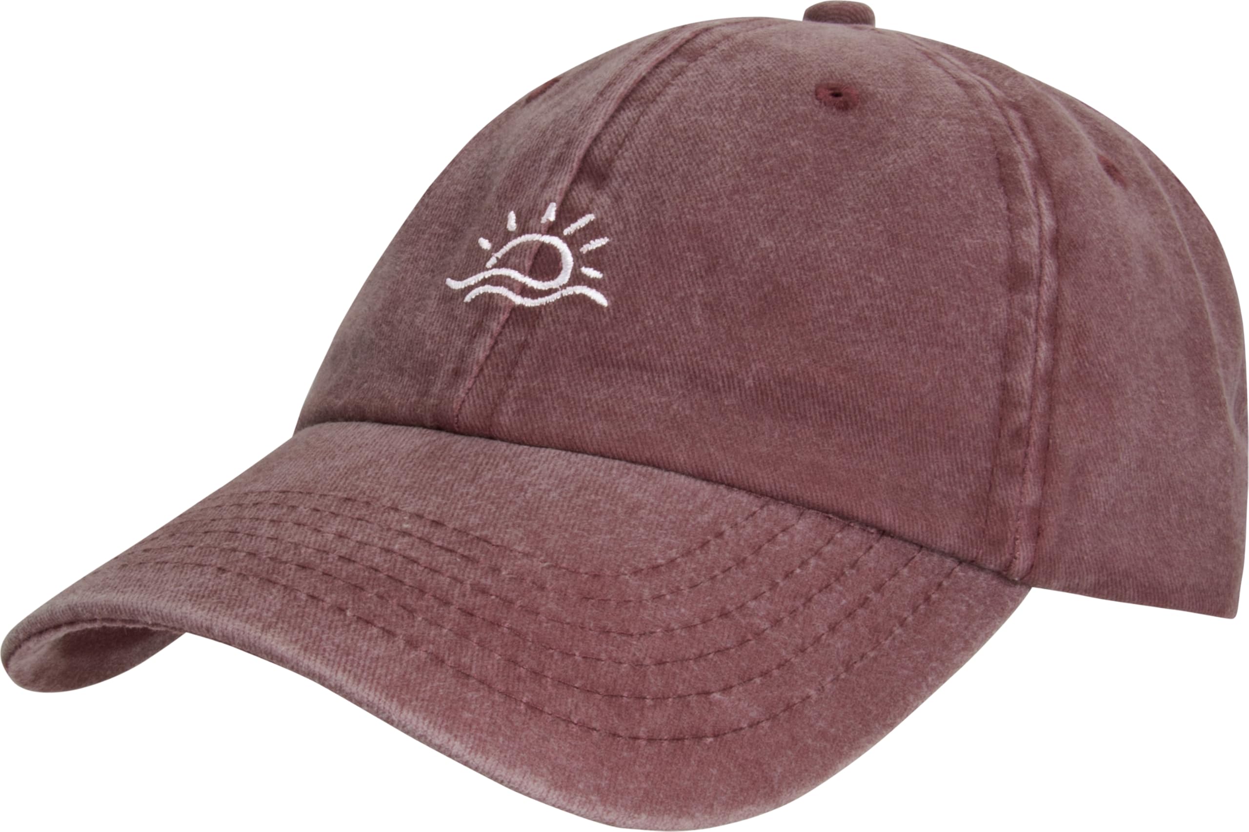 CHILLOUTS Unisex Pioneer Hat Baseball Cap, red, One Size