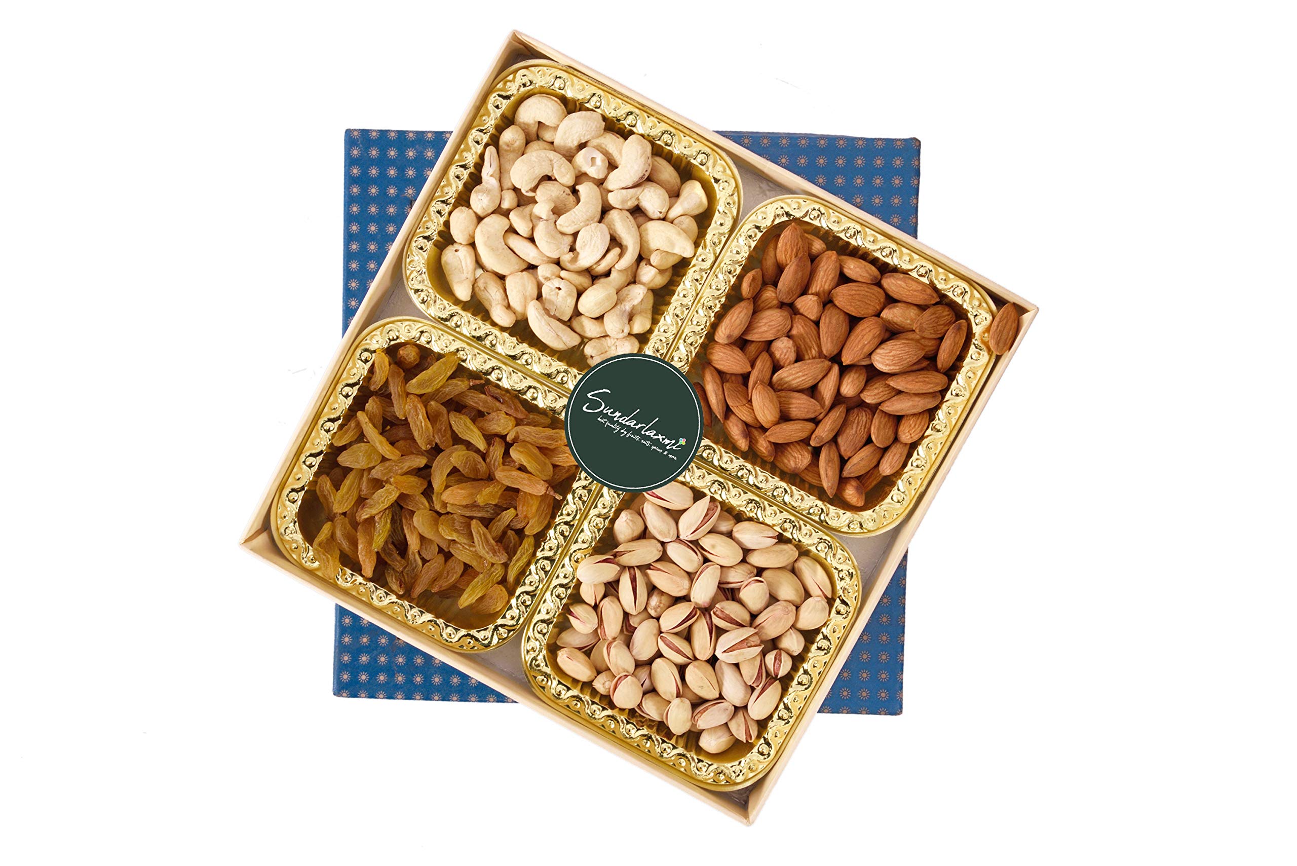 SundarLaxmi® Diwali Celebration Special Dry Fruits Gift Box,200g (B08L8BS66C) Amazon Price History, Amazon Price Tracker