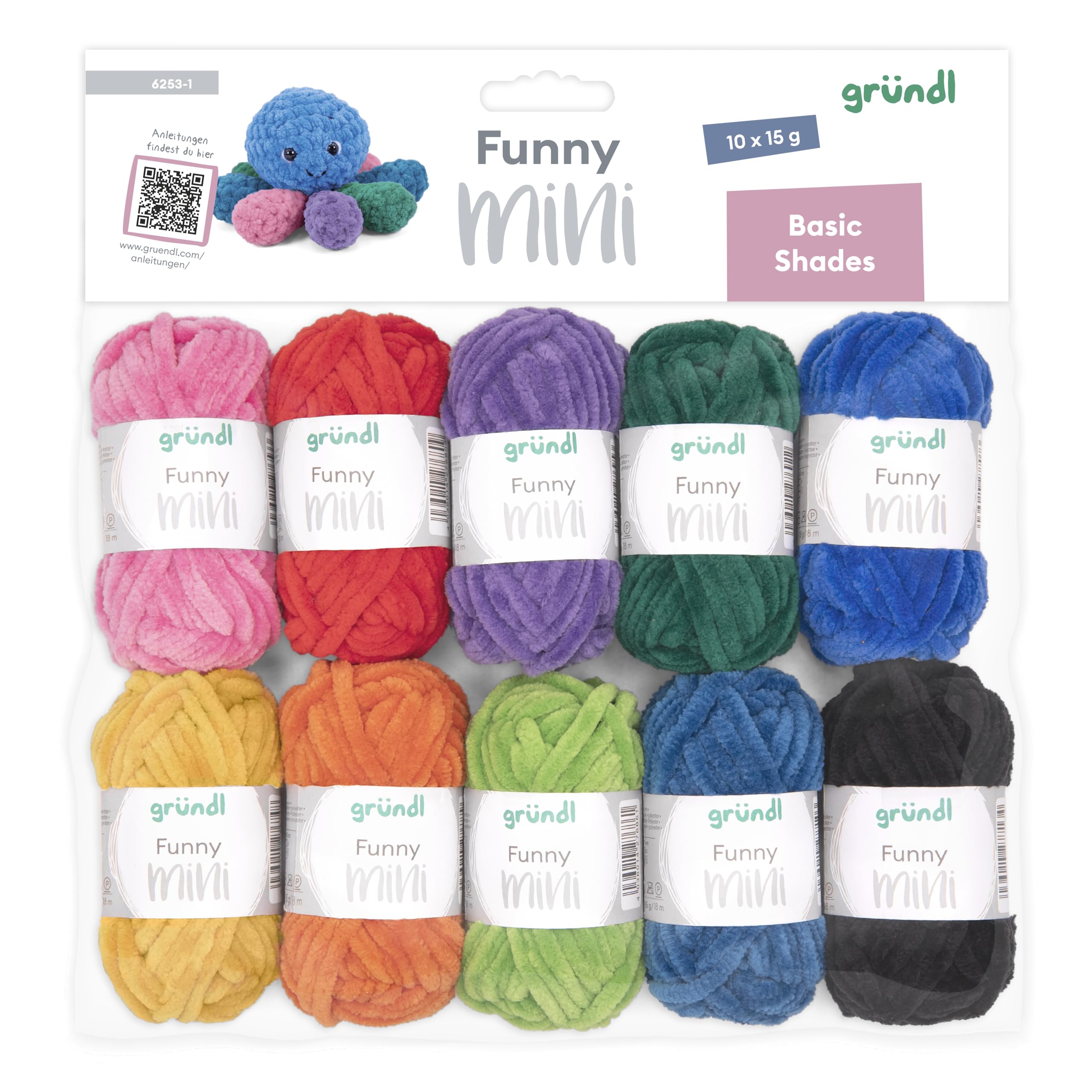 Gründl 6253-1 Wool Multi-Coloured 0.15 kg