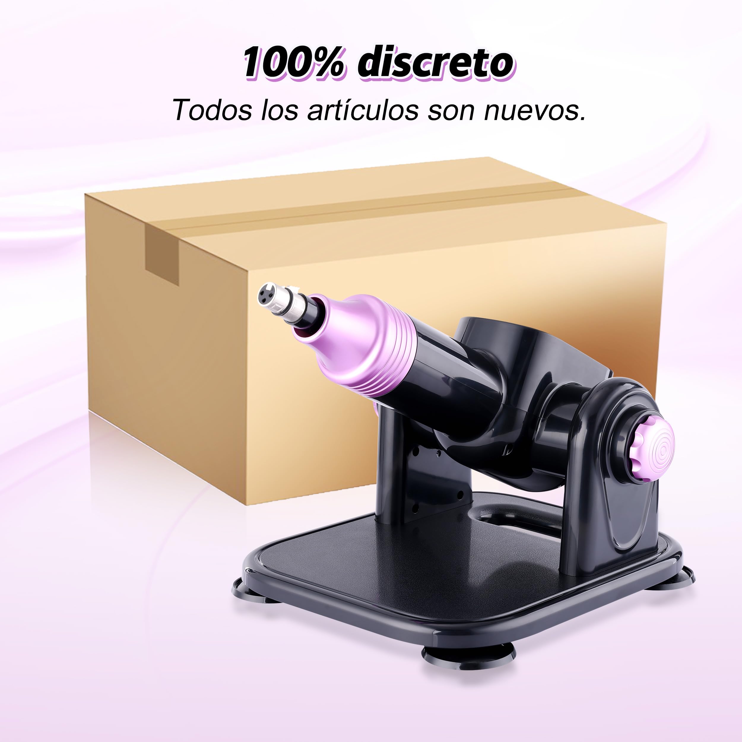 Potente máquina sexual para parejas y solteros: 21 modos de juego, motor silencioso de 60 W, empuje ajustable de 0 a 180°, mando a distancia, embalaje discreto.